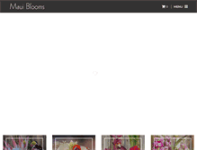Tablet Screenshot of mauiblooms.com